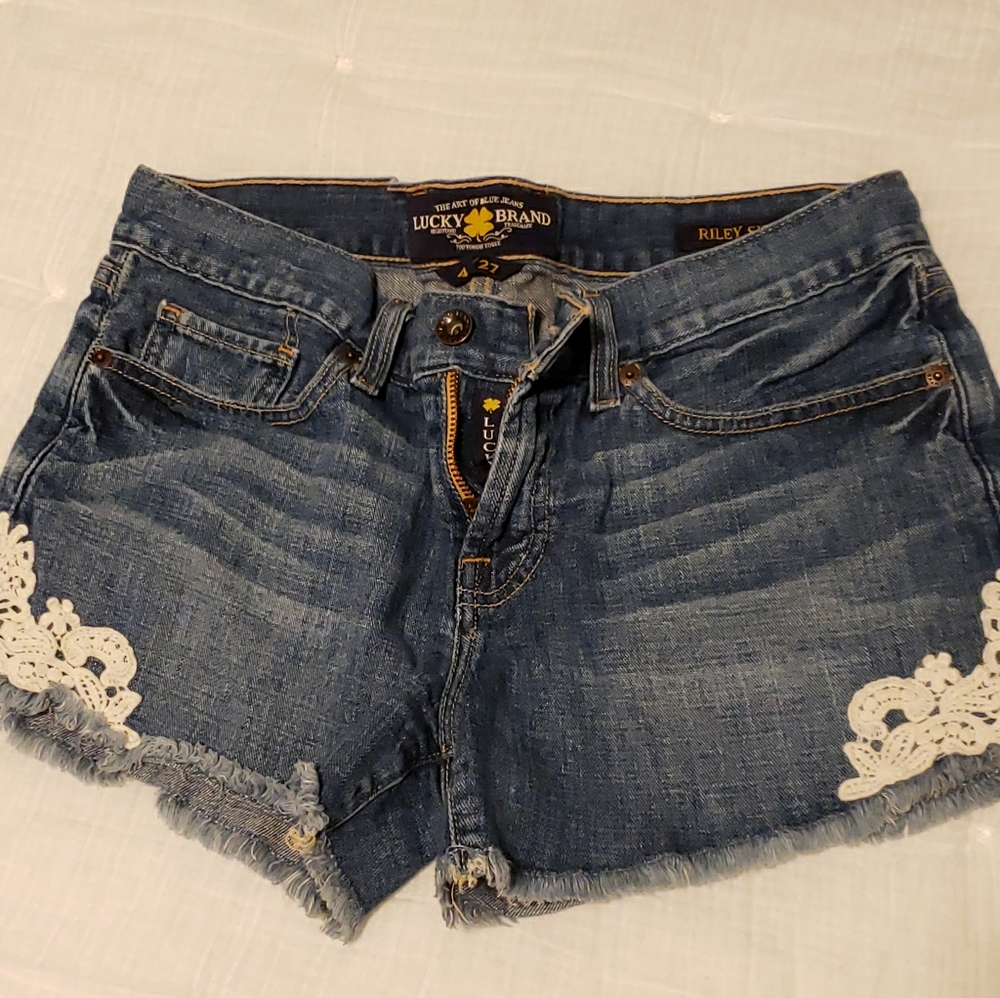 Lucky Brand Riley denim shorts